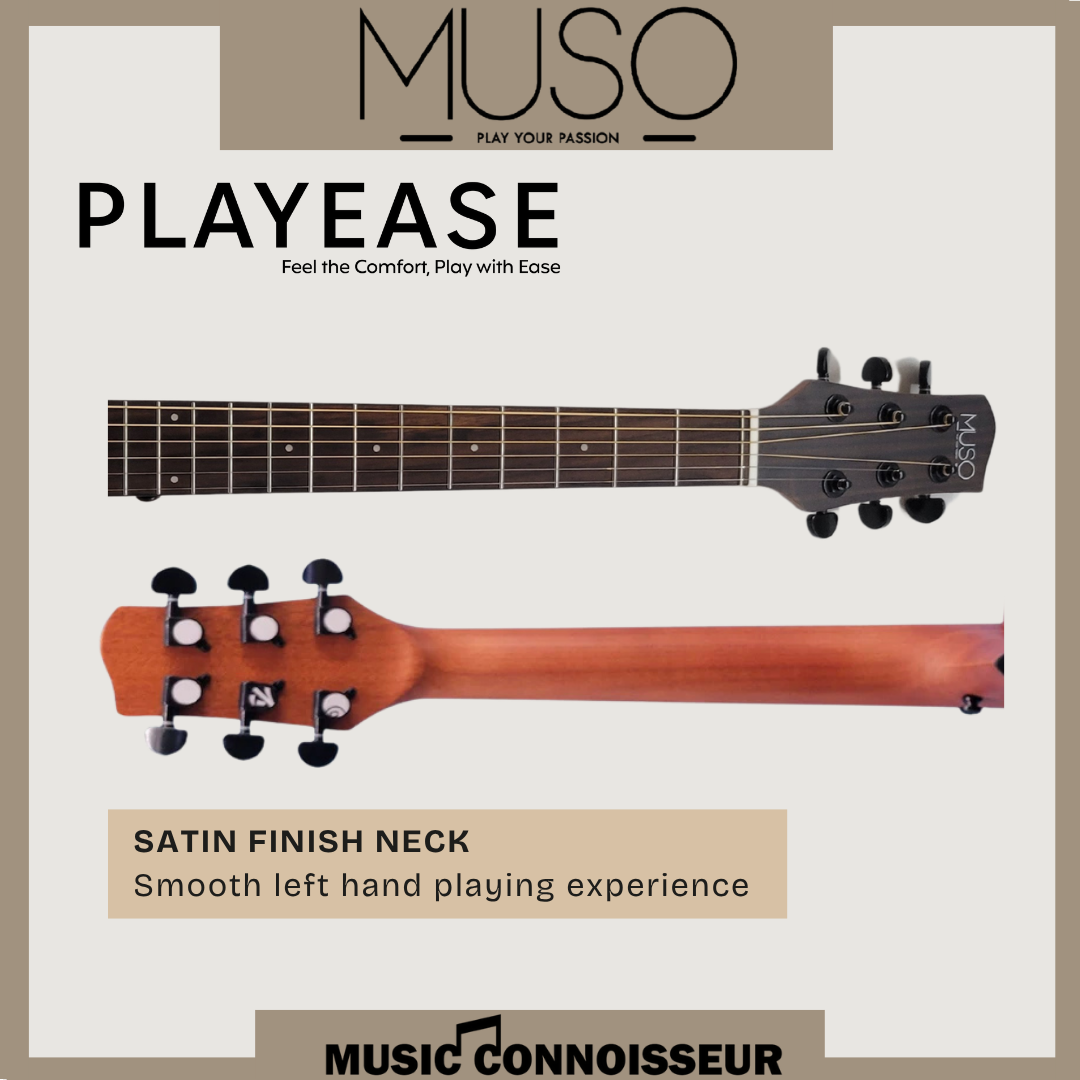 MUSO Allegro 36" Acoustic Guitar w/ Pickup (Sunburst)