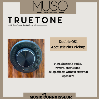 MUSO Virtuoso 40" Acoustic Guitar w/ Pickup (Walnut)