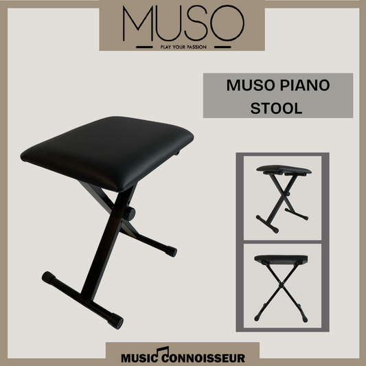 MUSO Keyboard Bench (Black)