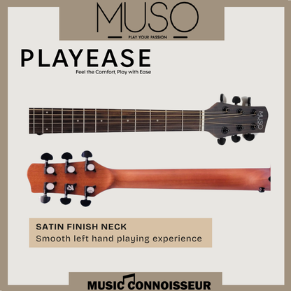 MUSO Allegro 36" Acoustic Guitar w/ Pickup (Sunburst)